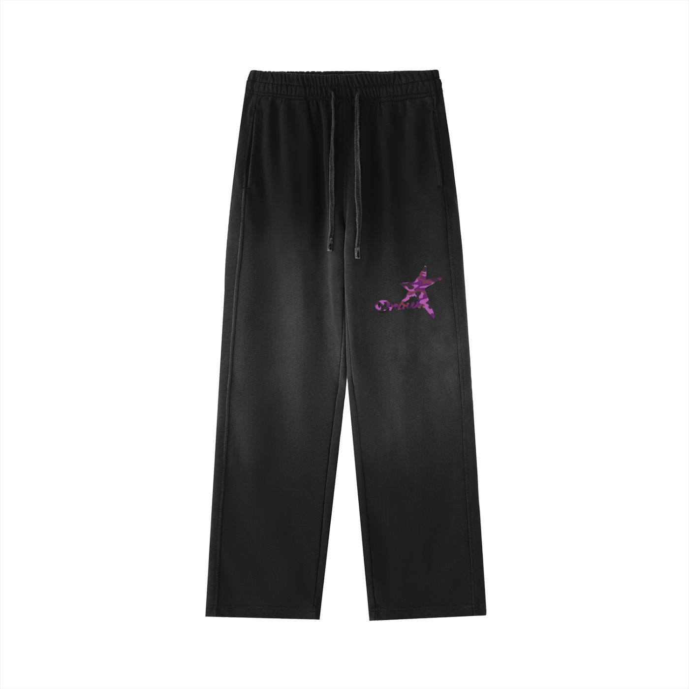 Camo Distressed Sweatpants